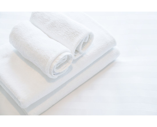 Toalla lavabo hotel 50x100 algodón reprocesado - Linen Textil